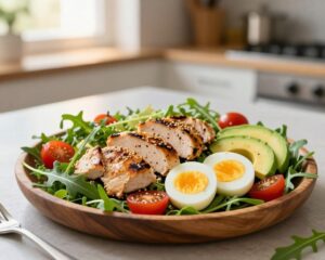 Sałatka z Kurczakiem