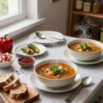 Zupa Gulaszowa i Ogórkowa